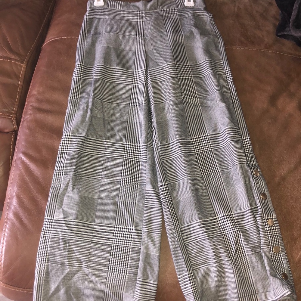 Plaid pants